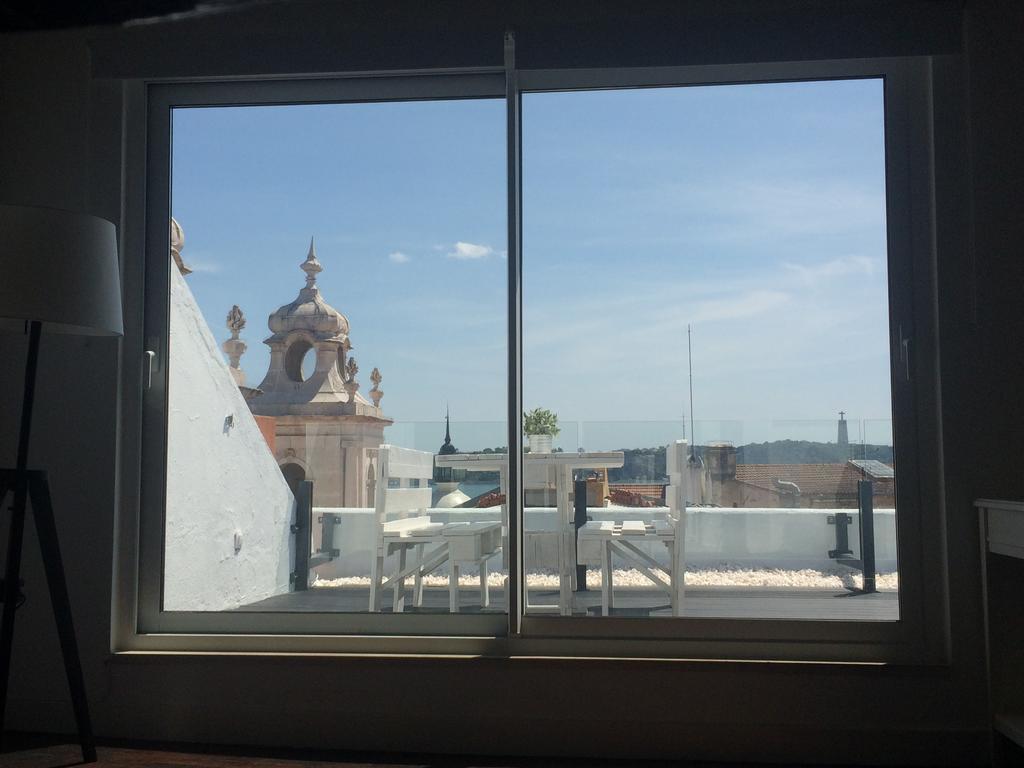 A Terrace On A Topfloor With A View