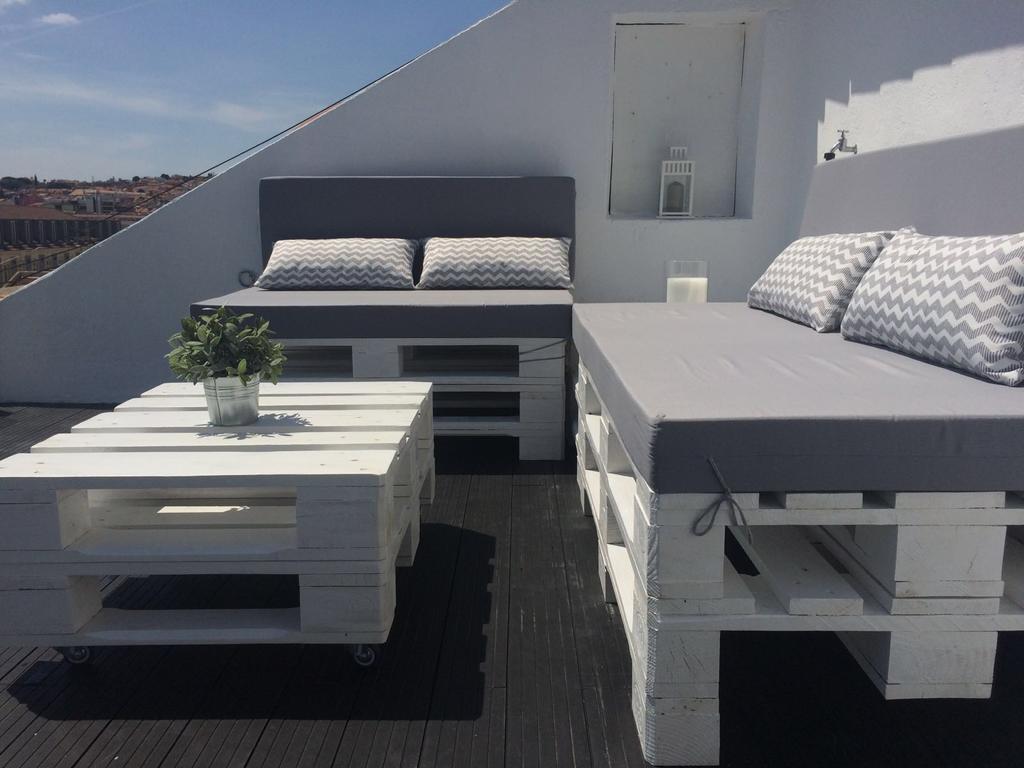 A Terrace On A Topfloor With A View Apartamento Lisboa